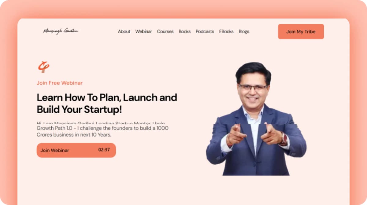 Manish Gadhvi Business Coach