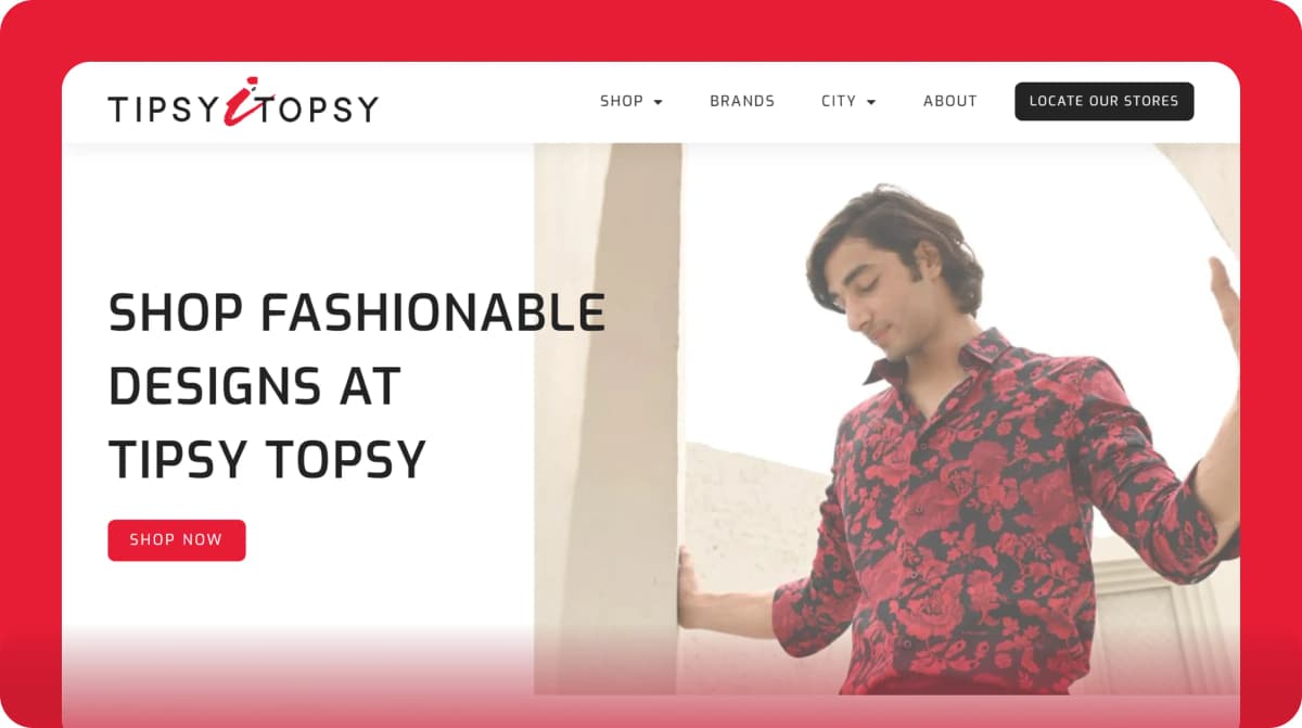 Tipsy Topsy Retail Clothing Brand
