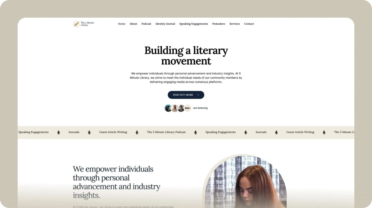 The 5 Minute Library