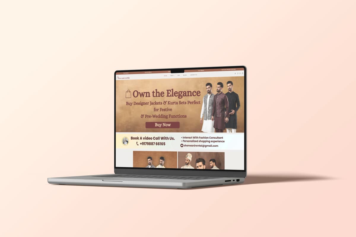 Sherwani Rentals